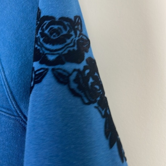 Ivivva Blue Zip Up Hoodie Kids Size 14 - Picture 4 of 9